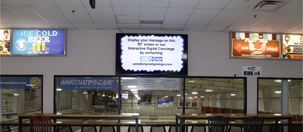 In the News: Bill Gray’s Regional Iceplex and Empire Digital Signs Announce Partnership