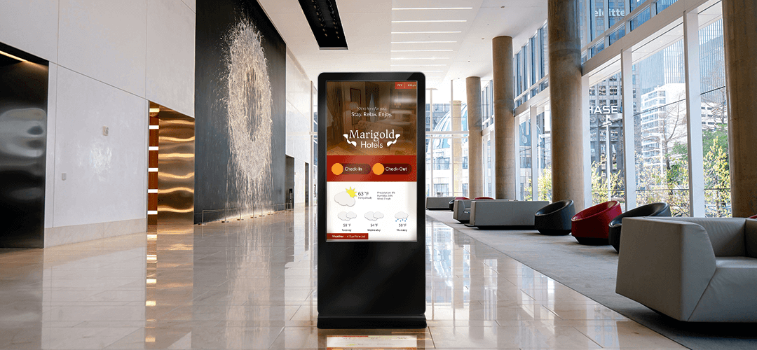 Digital Signage for Hotel Guests