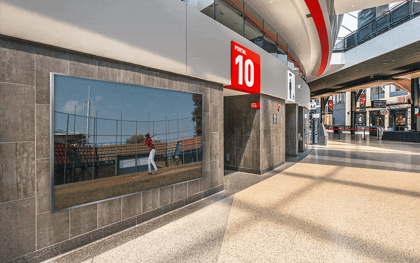 stadium digital signage, stadium digital sign, digital signage for stadiums